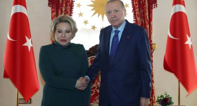 Rusya Federasyon Konseyi Başkanı Matviyenko Dolmabahçe'de