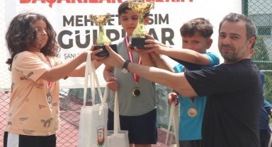 Tenis Turnuvası Şanlıurfa'da renkli görüntülerle bitti