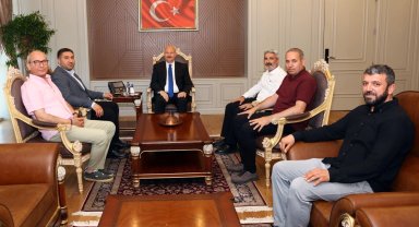 Adıyaman İGC'den Vali Abdullah Küçük'e ziyaret
