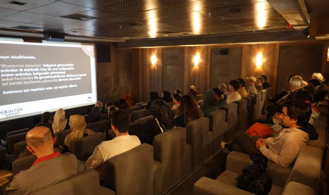 AKM'de ilk belgesel gösterimi "El Hamra'nın Mimarları"