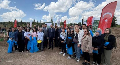 Ankara'da medya emekçileri hatıra ormanı oluşturuldu