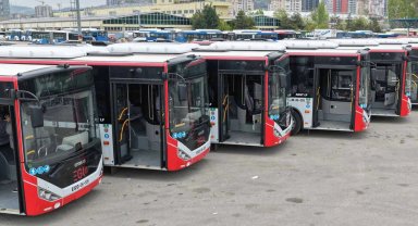 Ankara'da toplu taşıma filosu güçleniyor
