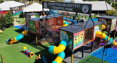 Antalya Muratpaşa'da bayram coşkusu