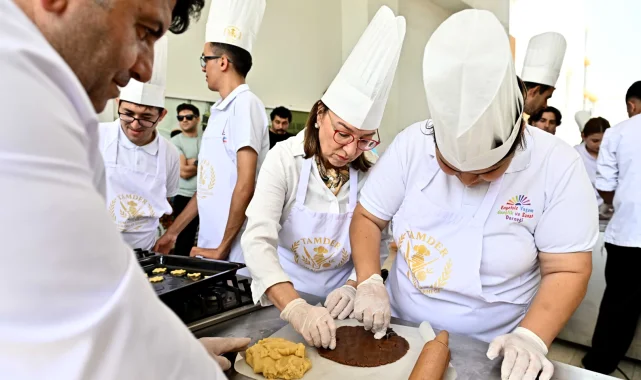 Antalya Muratpaşa'da engelsiz pasta