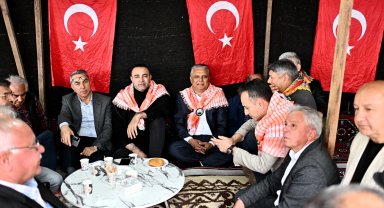 Antalya Muratpaşa'da Yörükler 'keşkek'te buluştu