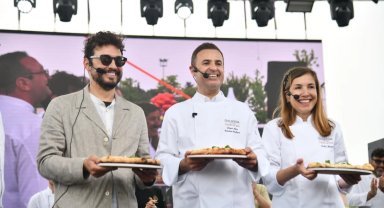 Balıkesir GastroFest'te Ahmet Akın ve Danilo Zanna mutfağa girdi