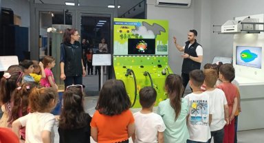 Balıkesir'de çocuklar bilim ve çevreyle buluştu