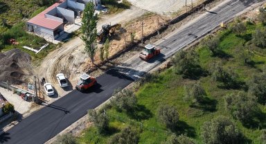 Balıkesir'de Karaağaç-Artur Yolu yaz sezonuna hazırlanıyor