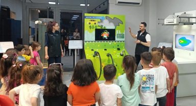Balıkesirli çocuklara ÇEBİM'de bilim eğitimi