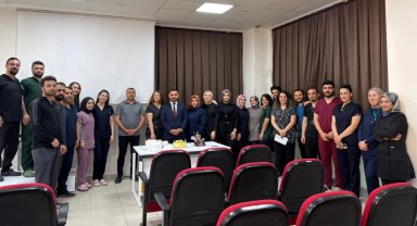 Batman Kozluk'ta hemşireler unutulmadı