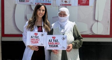Batman Kozluk'ta tuz farkındalığı