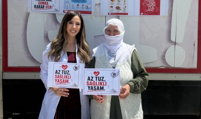 Batman Kozluk'ta tuz farkındalığı