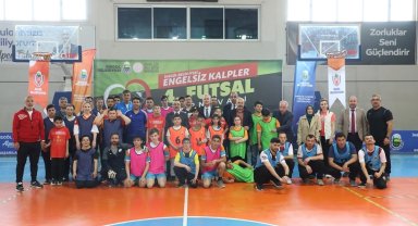 Bursa İnegöl'de engelsiz turnuva coşkusu