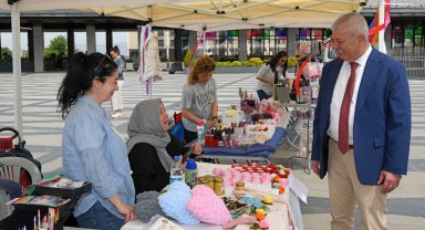 Bursa Osmangazi Belediyesi kadın üreticilerin yanında