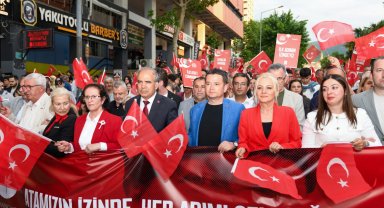 Bursa Osmangazi'de 19 Mayıs ruhu gençlerle yükseldi