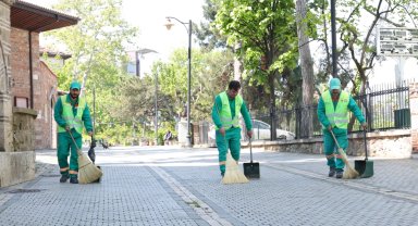 Bursa Osmangazi'nin UNESCO mirası alanlarında titiz mesai