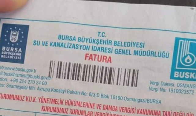 Bursa'da su faturaları yüzde 28 hafifleyecek!