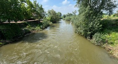 Bursa'da Yenişehir Ovası yağmurlarla şenlendi