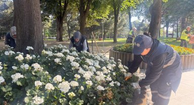 Bursa'da yeşil alanlarda çifte hazırlık