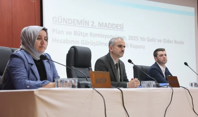 Çayırova Meclisi'nde kesin hesap karara bağlandı
