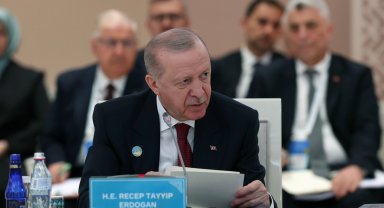 Cumhurbaşkanı Erdoğan'dan Türkistan Zirvesi'nde 'dijital birlik' vurgusu