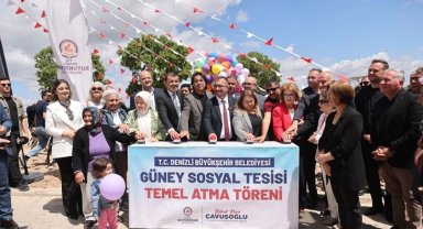 Denizli Güney'de yeni yaşam merkezinin temeli atıldı