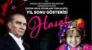 Denizli'de minik yıldızlar sahneye çıkıyor