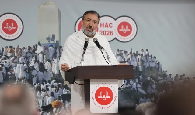 Diyanet İşleri Başkanı Arpaguş'tan Arafat'ta Vakfe duası