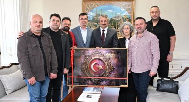 Edirne Gazeteciler Derneği'nden Vali Sezer'e ziyaret