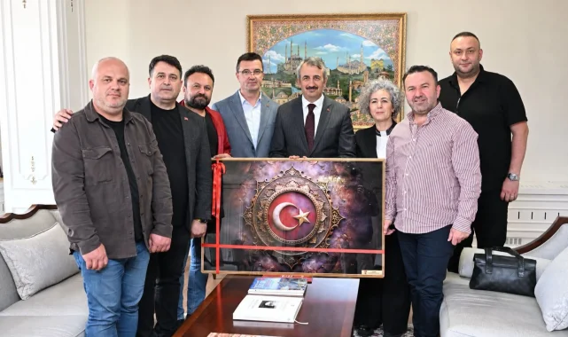 Edirne Gazeteciler Derneği'nden Vali Sezer'e ziyaret