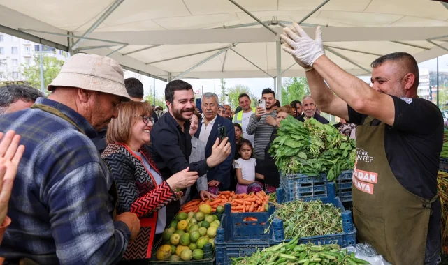 Gaziantep'te 'Haydi Tarladan Sofraya' pazarı hizmete başladı