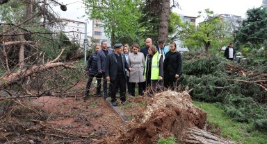 Gaziantep'te 'süper hücre'ye karşıu tüm ekipler sahada