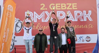 Gebze'de BMX Park Türkiye Şampiyonası nefes kesti