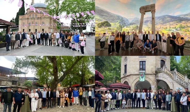 Gebzeli gazetecilerden Bursa'ya çıkarma
