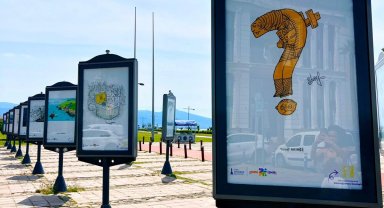 "Gençlik Nerede?" karikatür sergisi İzmir'de açıldı