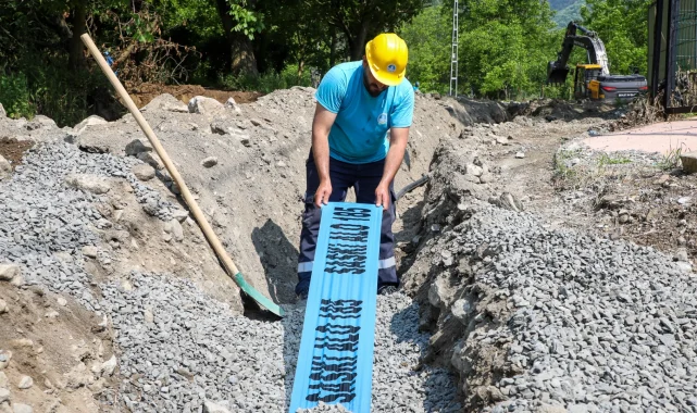 Geyve'de selden etkilenen hatlara SASKİ bakımı