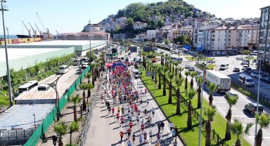 Giresun'da Yarı Maraton coşkusu