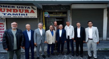 Gönüllü STK'lar Memduh Büyükkılıç'la bayramlaştı