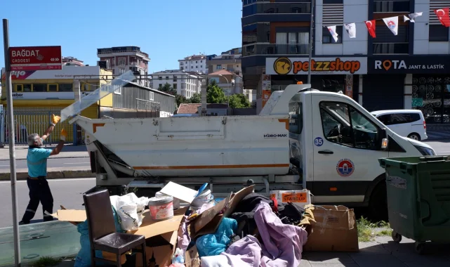İstanbul Maltepe'de bayram temizliği