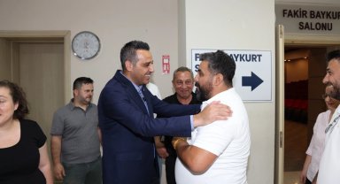 İzmir Çiğli'de bayramlaşma heyecanı