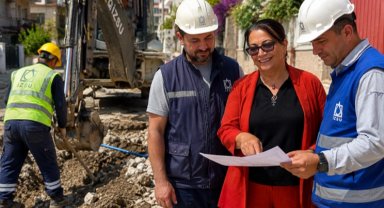İzmir Devrim'de hizmet durmuyor
