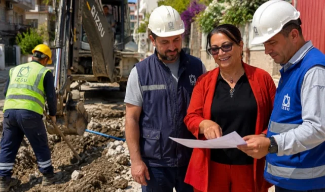 İzmir Devrim'de hizmet durmuyor