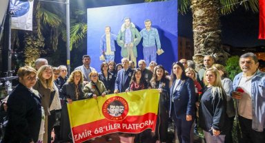 Karabağlar'da "Üç Fidan'ı" adlarını taşıyan parkta anıldı