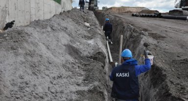 KASKİ'den şehrin dört bir yanına altyapı yatırımı