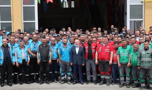 Kayseri Kocasinan'da bayramlaşma zamanı