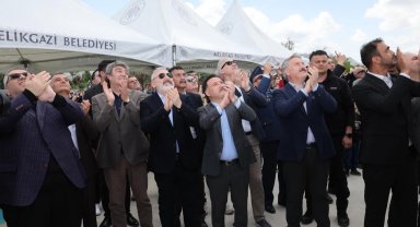 Kayseri Melikgazi'de 2'nci Havacılık Festivali coşkusu