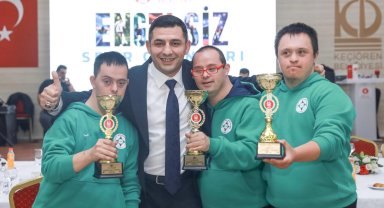 Keçiören'de engelsiz spor oyunları finalle taçlandı