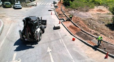 Kocaeli Başiskele'de trafik akışına yeni dokunuşlar