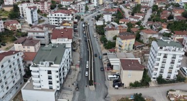 Kocaeli Çayırova Uğur Mumcu Caddesi yenileniyor
