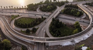 Kocaeli'de Başiskele Kavşağı'nda yeni bağlantı yolu açıldı